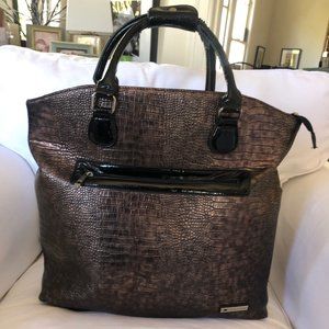 Cabrelli Cassandra Croc Rollerbrief  Brown